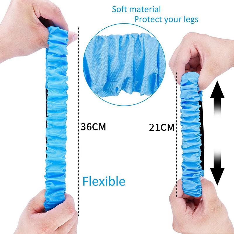 2-Person 3-Foot Group Game Multiplayer Outdoor Gathering Game Sports Foot Binding Rope Parent-Child Game Elastic Bandage