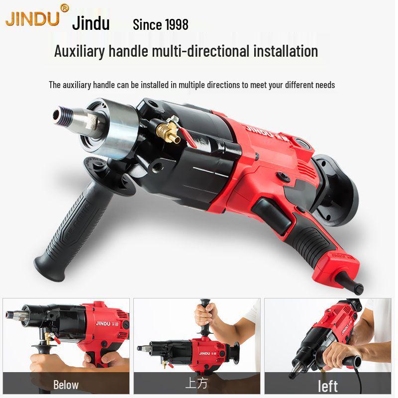 Jindu High-Power Dual-Use Hydraulic Concrete & Rhinestone Drill Machine