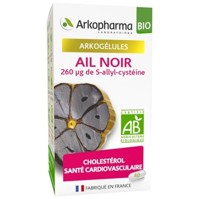45696 Arkopharma Arkogélules Bio Ail Noir 40 Gélules