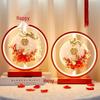 Everlasting Red Wedding Table Lamps - Perfect Bedroom Dowry Gift for Newlyweds