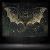 1pc Bat Pattern Tapestry - Intricate Wing Design, Perfect Wall Hanging for Living Room & Party Decor