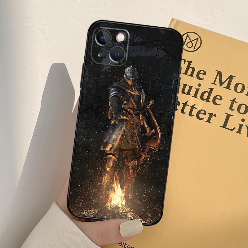 Game Dark Souls Case For iPhone 16 15 14 Pro Max Plus 13 12 Mini 11 Pro Max Back Cover