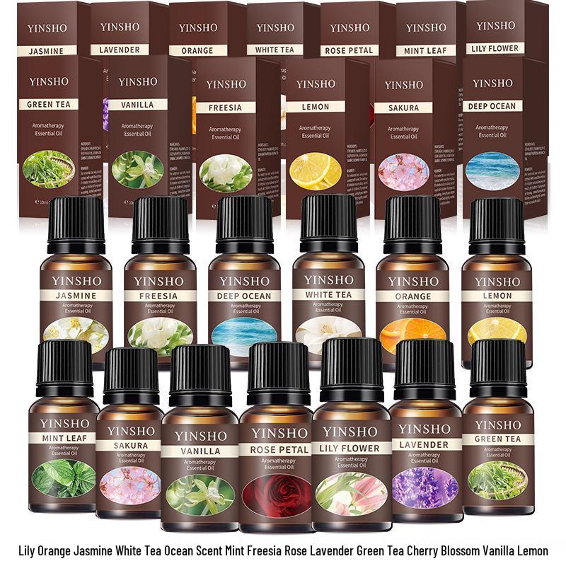 YINSHO English Oil-Soluble Aromatherapy Essential Oil & Air Freshener Candle