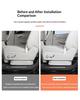 Fit For LYNK & Co 900Car  Specialized Second Row Seat Side Anti Kick Pad Leather Protective Cover Interior Modification