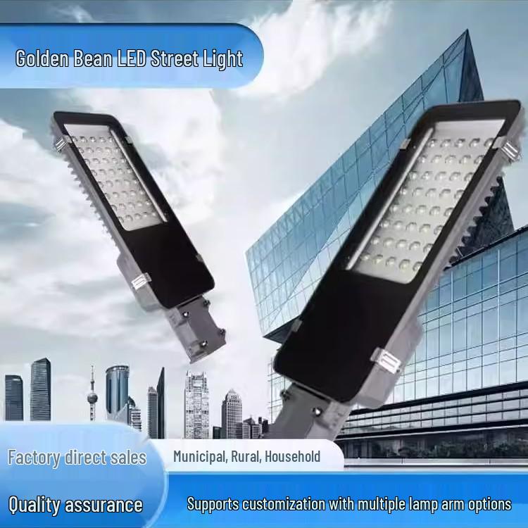 Waterproof 100W LED Street Light: 220V Outdoor Road & Rural Pole Lighting