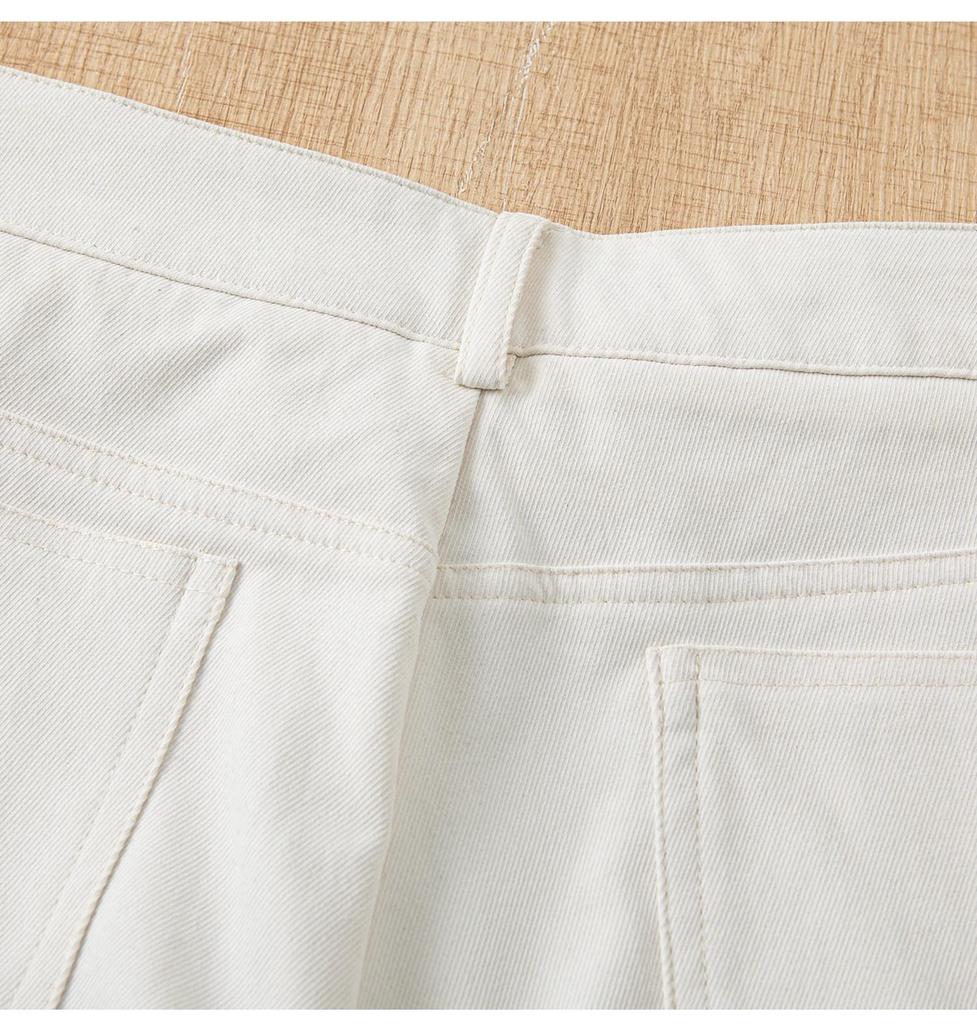 Women's Summer 2026 Casual Solid Color Loose-Fit Scythe Pants with 3D Cut