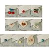 10 Pcs Fruit Embroidered Patches Heart Repair Patches Iron On Patches Applique Patches Sew On Patches for Clothes Bag