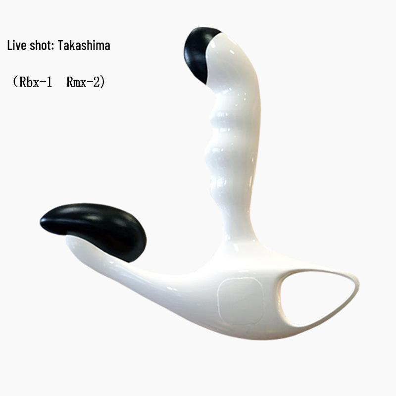 Męski masażer prostaty Takashima RMX-4 z polem magnetycznym silikonowy