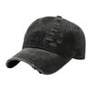 Cotton Baseball Cap Breathable Snapback Hat Casual Visor  for Men Women