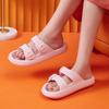 Thick Platform Cloud Slippers Women Fashion Buckle Soft Sole Pillow Slides Sandals Woman 2023 Summer Beach Non-Slip Flip Flops