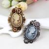 Vintage Crystal Rhinestone Beauty Brooch - European & American Style Jewelry Accessory