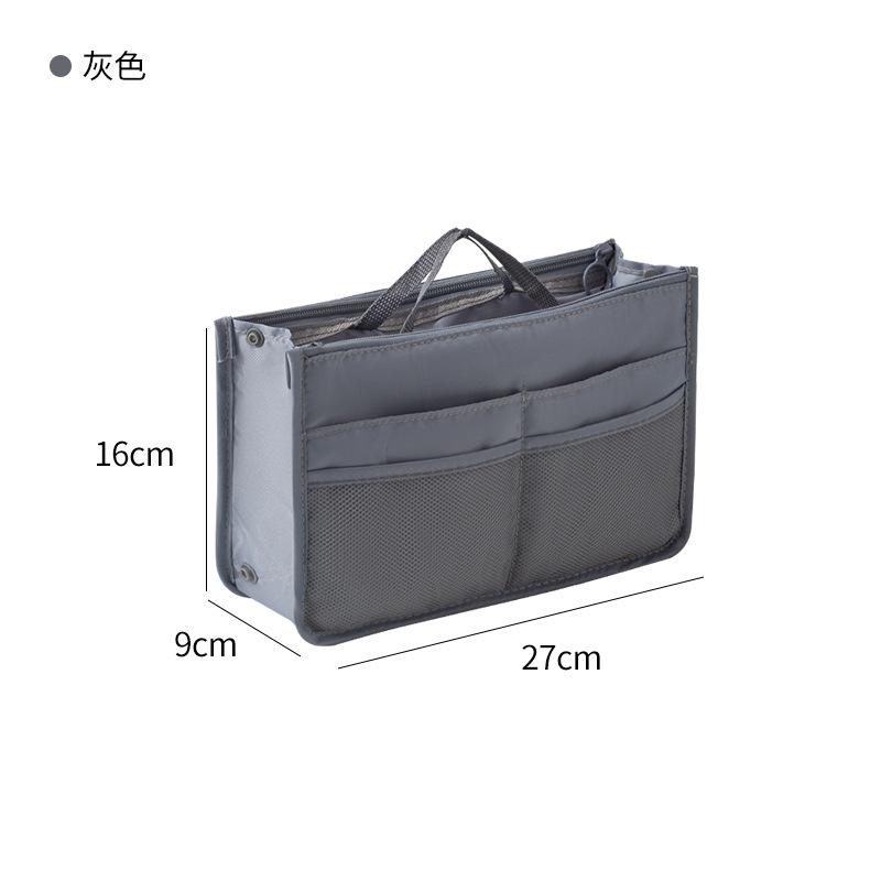 Twill Waterproof Thickened Multifunctional Storage Bag Travel Digital Cosmetic Storage Bag Large Capacity Inner Bag Medium Bag