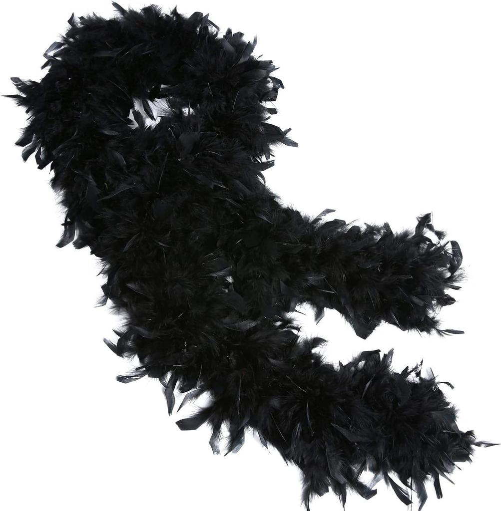 Global Bestseller Dyed Feather Boa Cheap Turkey Ostrich Feather and Turkey Feather Women's Scarf