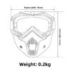 Outdoor Cycling Goggles Windproof Ski Snowboard Snowmobile Face Mask Goggles