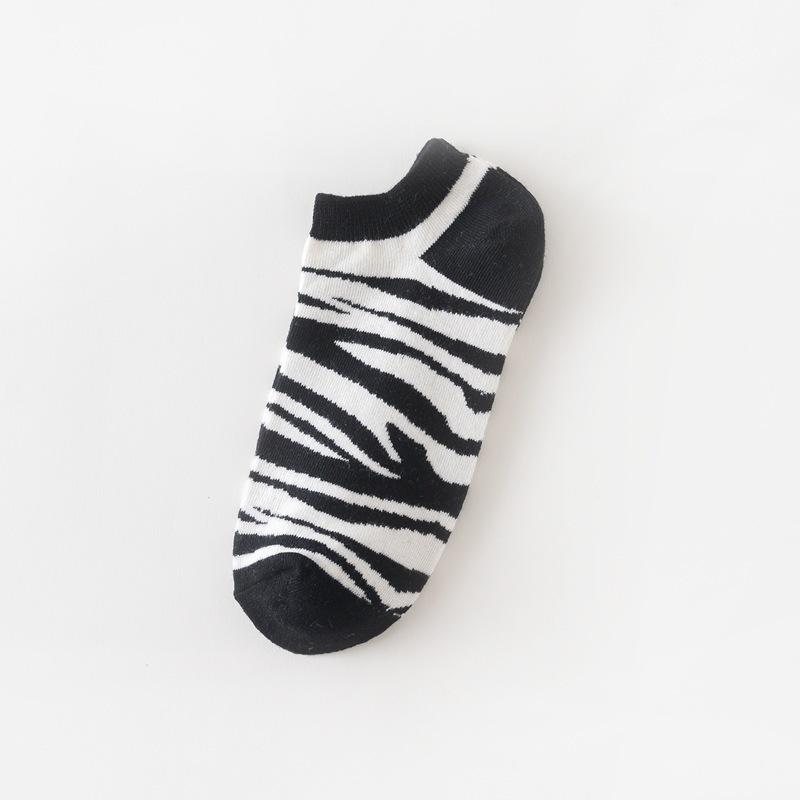 Lady Fashion Wind Pineapple Bird Poached Egg Cow Cartoon Colorful Cotton Sock Girls Ankle Socks