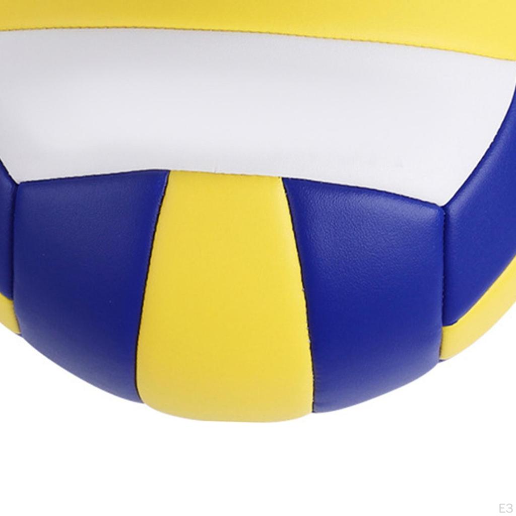 Hallenvolleyballball Größe 5 PU-Leder Weich Professioneller Standard Offiziell