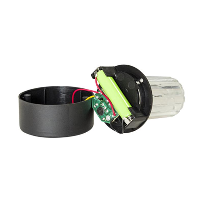 Plastic Solar Lawn and Courtyard Lights - Outdoor Ground Plug Tube Lights