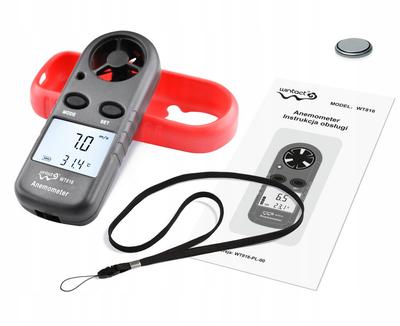 Anemometer Wind Gauge Temperature Air Speed Measurement