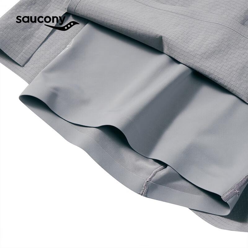 Saucony Men's Lightweight Breathable Double-Layer Casual Shorts