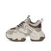 Super fire platform dad shoes new autumn thick-soled muffin small mesh casual sports shoes
