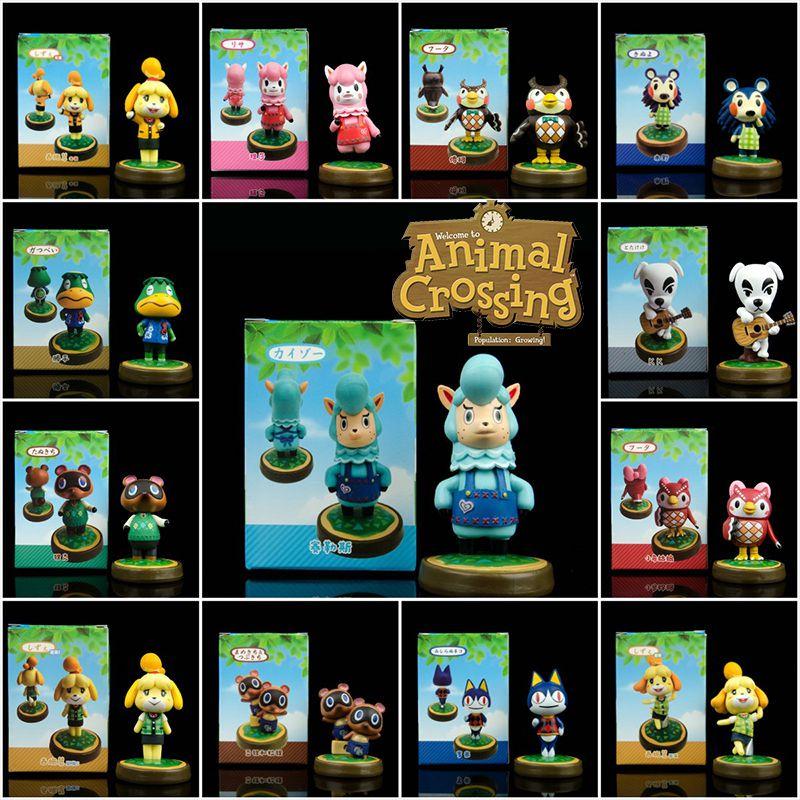 Animal Crossing Action Figure Toys Cute Kids Gift Mini Model Dolls