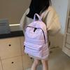New Popular Cotton Clothes Backpack Women's Casual Versatile Space Cotton Backpack Large Capacity Lightweight Bag