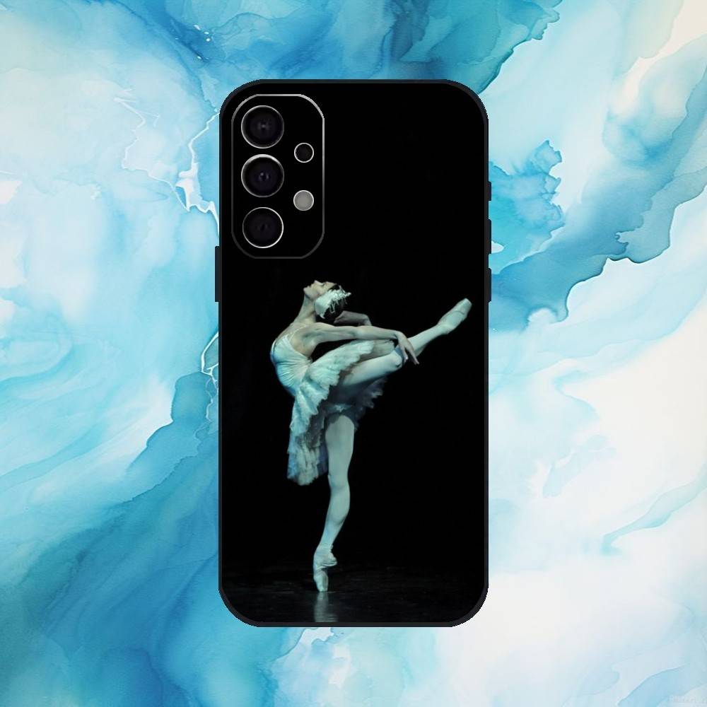 

Ballet Girl Phone Case For Samsung Galaxy A73,A72,A71,A70,A53,A52,A51,Soft Silicone Black Cover Samsung a53 5g