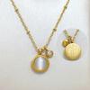 Cat Eye Rhinestone Clavicle Necklace: Full Titanium Steel, Luxury Summer Design for Women’s High-End Style