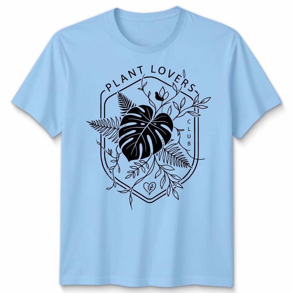 Plant Lovers Unisex T Shirt Botanical Graphic Tee For Gardeners Gardening Gift S