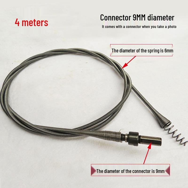 Elektrisch betriebener Abflussreiniger für Toiletten, Waschbecken und Küchenrohre