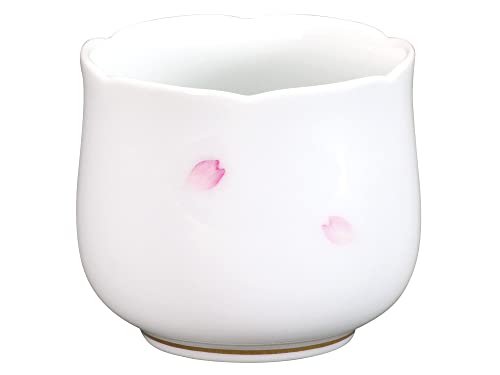 Okura Touen [Pintado à mão] Sakura No. 12 Copos de Saquê, Aprox.. 95cc, Fabricado no Japão, 12CCN/C303