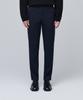 Musinsa Standard Heavyweight Fleece-Lined Tapered Hidden Elastic Waist Length Slacks [Navy]