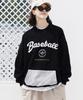 MODERMENT Baseball Oversized Sweatshirt [Black]
