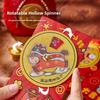 4Pcs Rotatable Lucky Money Envelopes Cartoon 2026 Horse Year Red Pockets  Chinese New Year