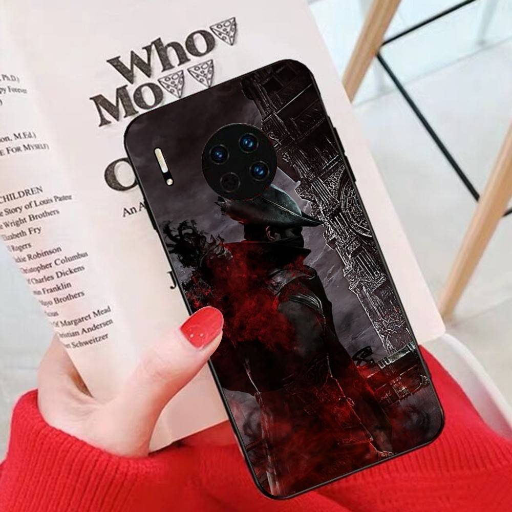 Dark Hunter B-Bloodborne Game Phone Case For Huawei P 8 9 10 20 30 40 50 Pro Lite Psmart Honor 10 Lite 70 Mate 20lite