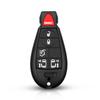 KEYYOU 3/4/5/6/7 Buttons Car Remote Key Shell Fob Case For Jeep Grand Cherokee Chrysler 300 Town & Country Dodge Charger Journey