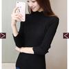 Women's Sweaters High Elastic Turtleneck Sweater Winter Slim Sexy Bottoming Basic Knit Pullover Jumper
