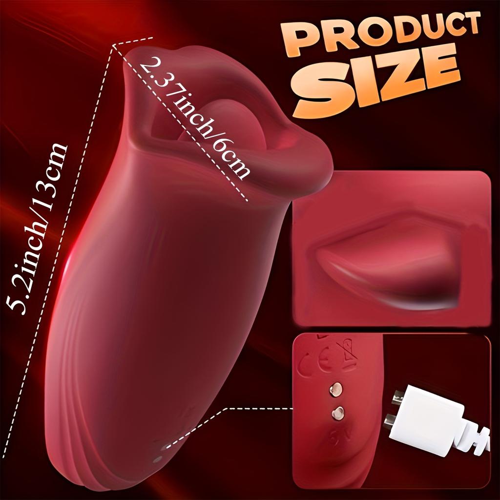Mouth Sucking Tongue Licking Clitoris Massager Simulates Real People Sucking Tongue Licking Stimulates Clitoris Nipple Sex Toys