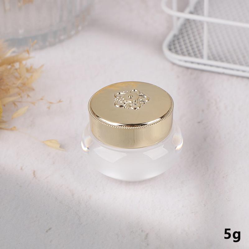 5/10/20G Empty Cream Jars Refillable Bottles Travel Cream Jars Makeup Containers Light Luxury Skincare Tools