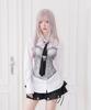 CHERRYQUIRI Cq Lace Heart Neck Tie - Black