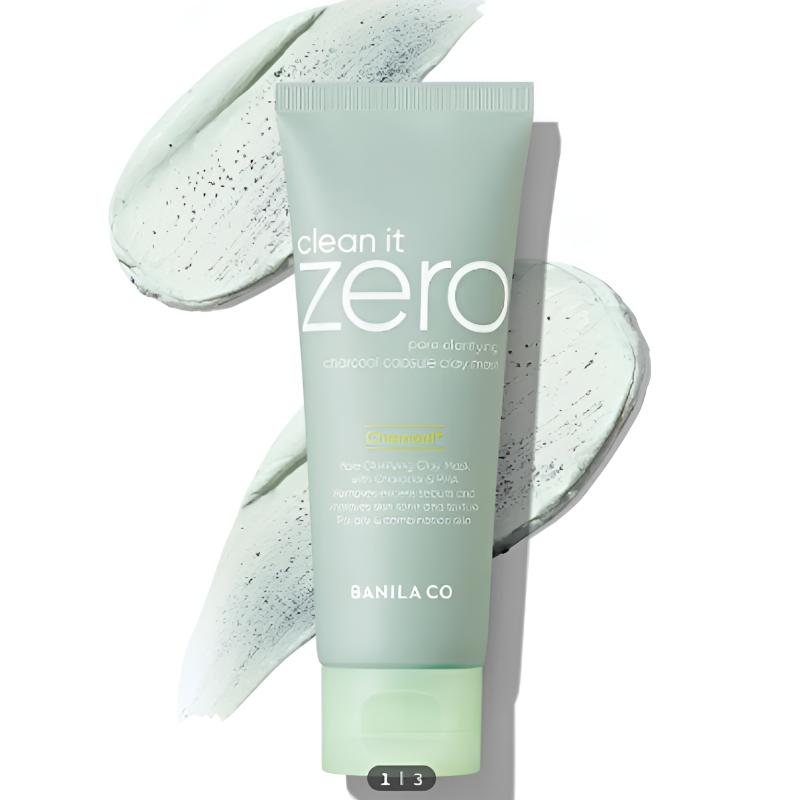 BANILA CO Очищающая глиняная маска Clean It Zero с угольными капсулами для пор 100 г
