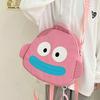 Ugly Cute Cartoon Boys And Girls Backpack Cute Funny Big Mouth Children'S Backpack Kindergarten Large Capacity Student Schoolbag