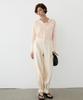 Masimodutti Thin Linen Polo Neck Sweater