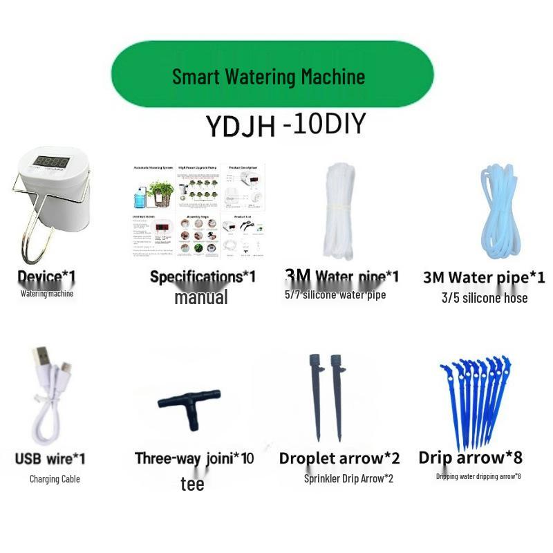 Smart Flower Watering Timer & Drip Irrigation System