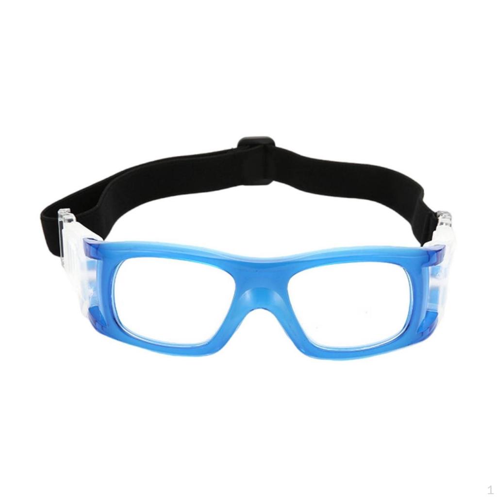 Basketball Goggles Encompassing Sports with Headband Adjustable Guarding Glasses