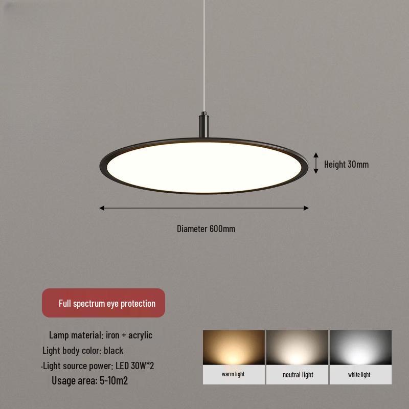 Dream Bubble Minimalist Eye-Protection LED Ceiling Light