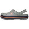 Crocband Clog Light Grey Navy Unisex Sneakers 11016-01U