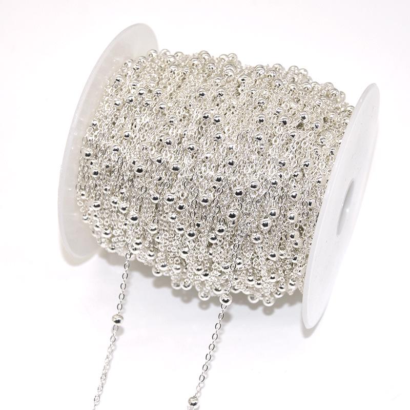 Αλυσίδα με Χάλκινα Φούντακια 4mm για DIY Κοσμήματα και Αξεσουάρ Αρχαίου Στυλ