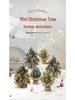 Mini Christmas Tree Ornament: Desktop Decoration & Holiday Photo Prop 2024