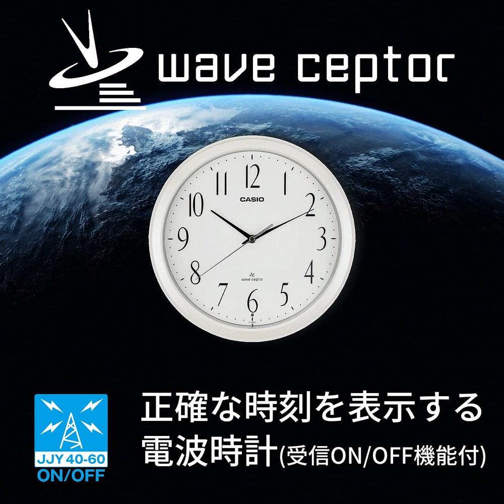 Radio Controlled Analog Wall Clock IQ-1060J-7JF White